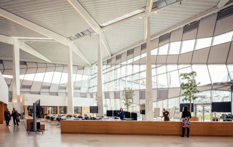 City Hall - Reception desk