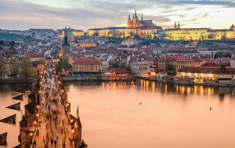 Prague - View of Charles Bridge
