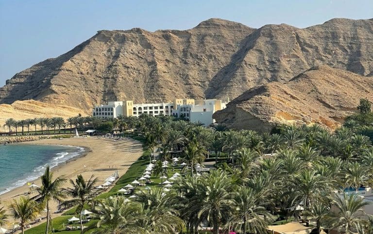 Beachside hotel options Muscat