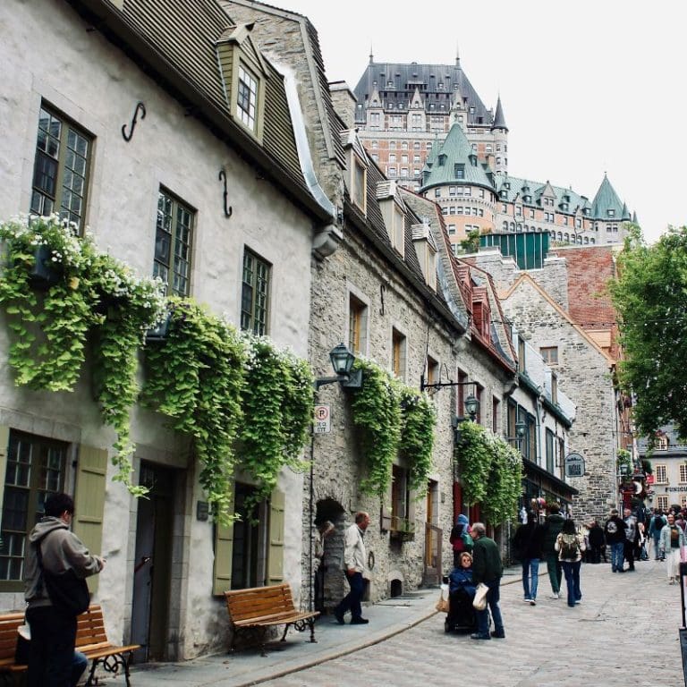 Heart of old Québec City